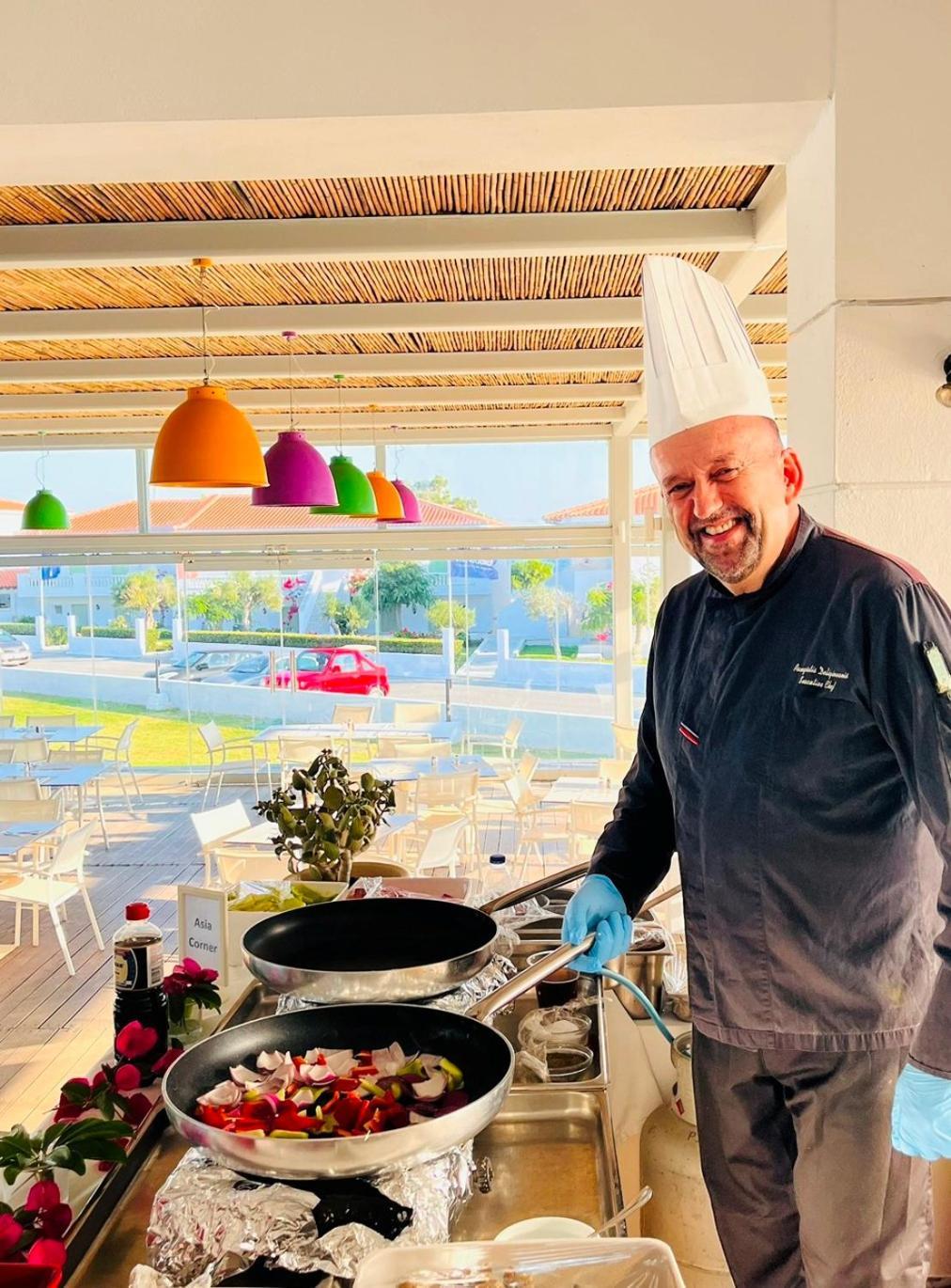 Sirenes Beach Resort Samos Town Bagian luar foto